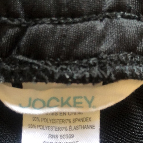 Vintage Jockey Tearaway Pants Black & White XL 90s y2k - Picture 6 of 7